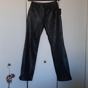 Black Leather Pants 👖